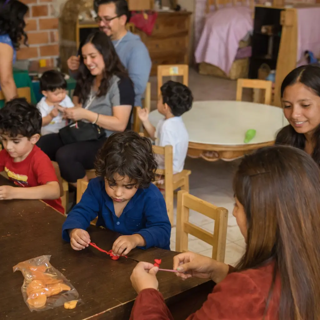 Comunidad educativa Tlaollin en San Andrés Cholula