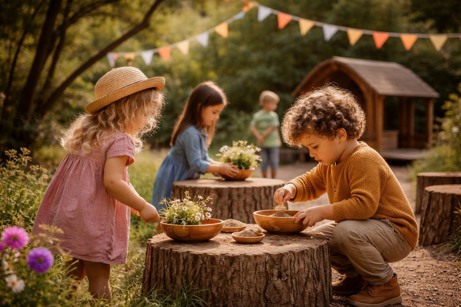 Escuelas en Cholula con enfoque en juego libre y desarrollo infantil en la naturaleza